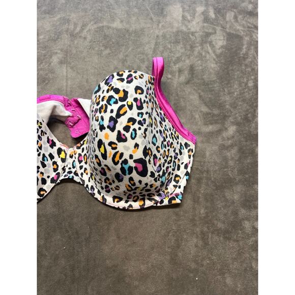 Lane Bryant Cacique Leopard and Pink Bra 42D - Picture 2 of 4